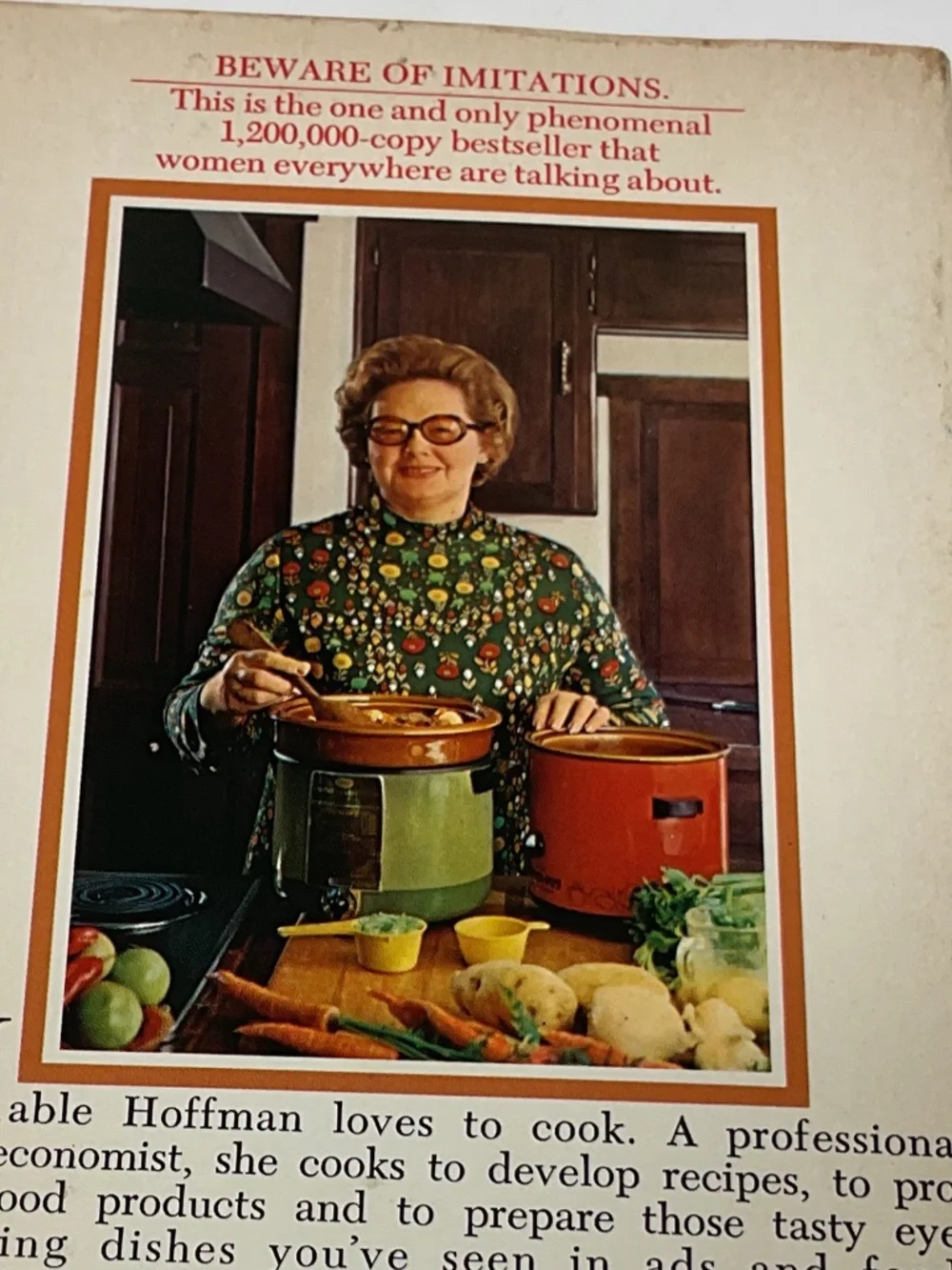 vintage Crockery Cookery cookbook